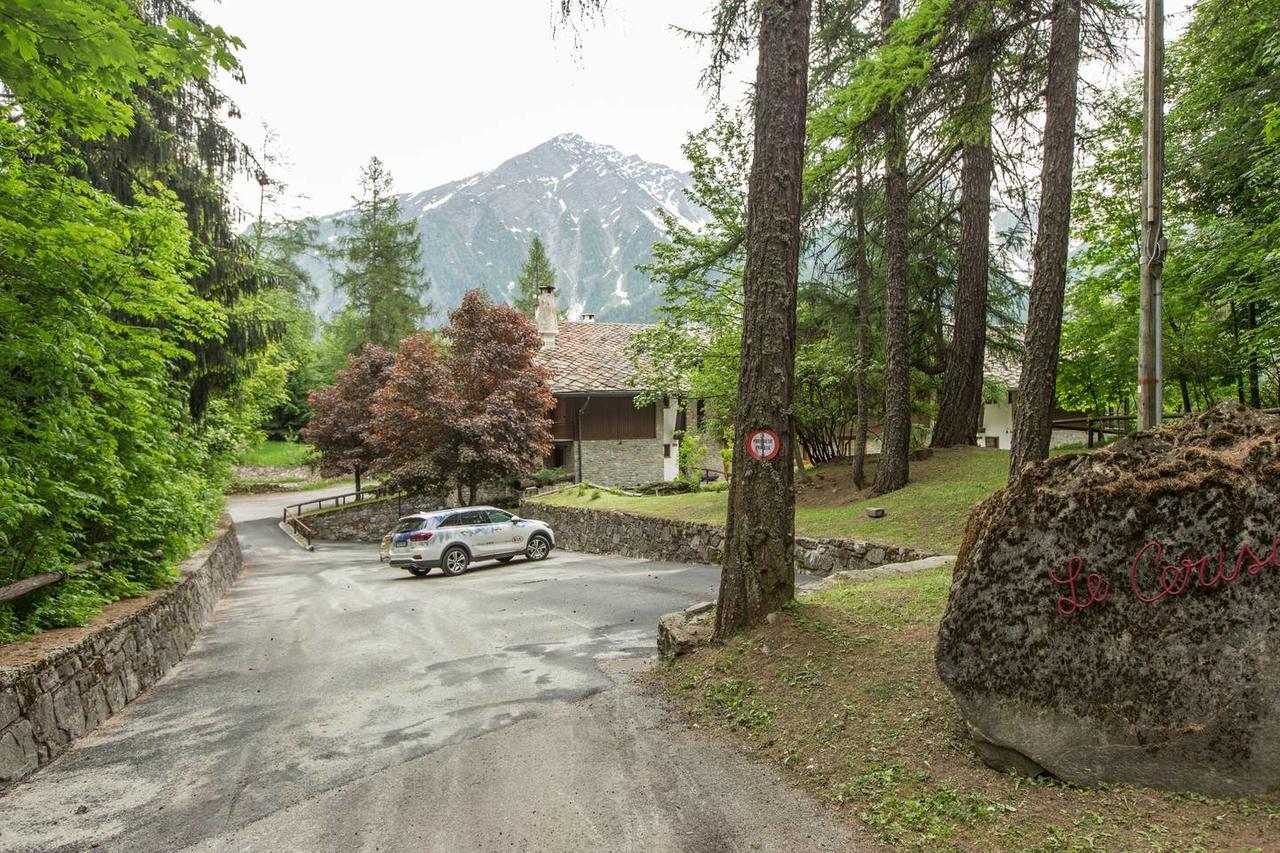 Joivy Superb Apartments For 6 With Mountain View And Garden In Courmayeur Ngoại thất bức ảnh